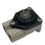 BRASS FLOWMETER 1/4-1/4GAS -ATT. HEAD 2,8×0,5F 1,2 “NSF”