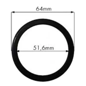 CONIC GASKET PORTAFILTER 51mm LASPAZIALE